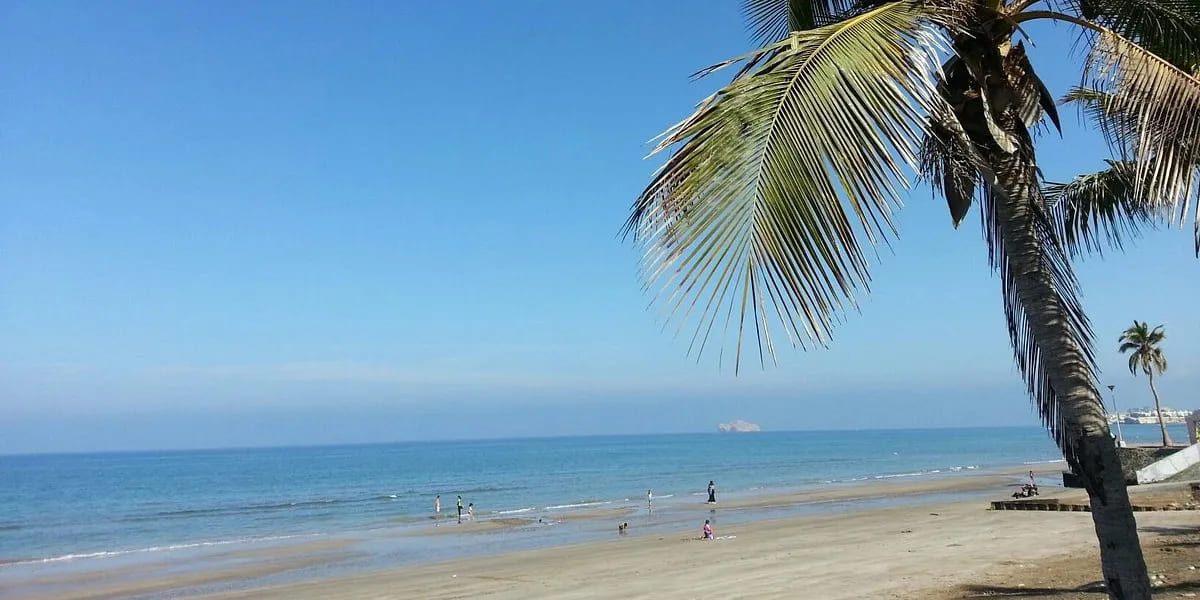 qurum beach in oman