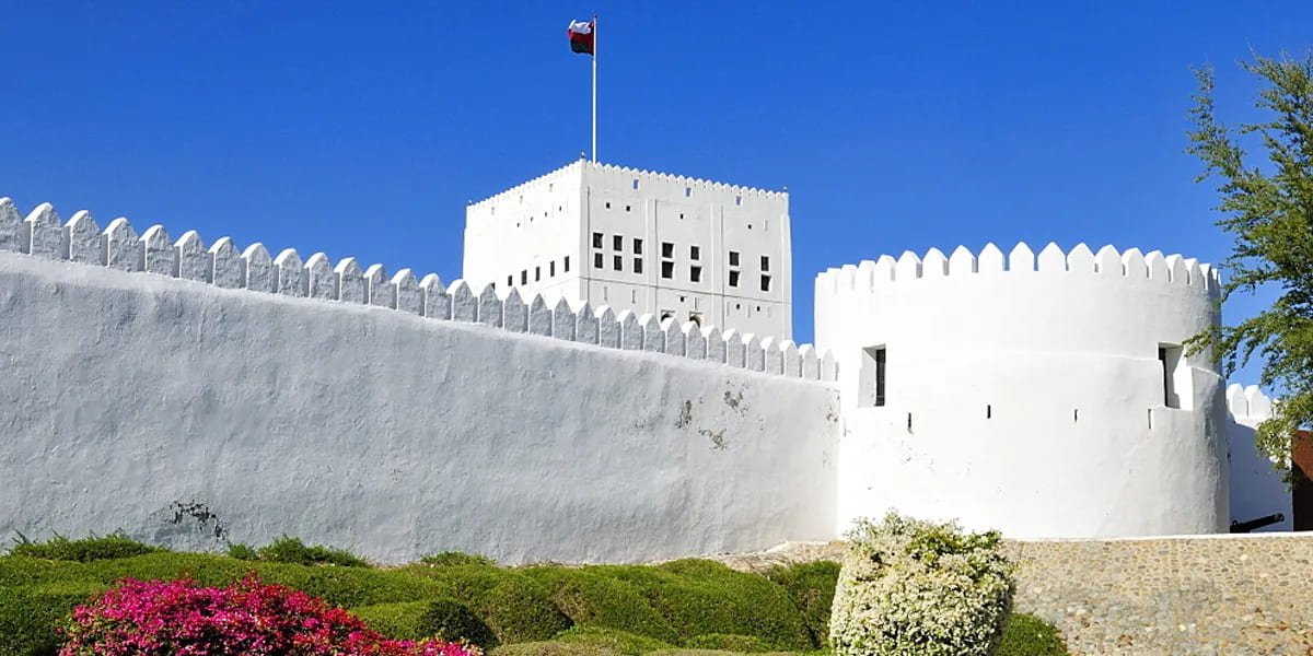 sohar fort historical site in oman