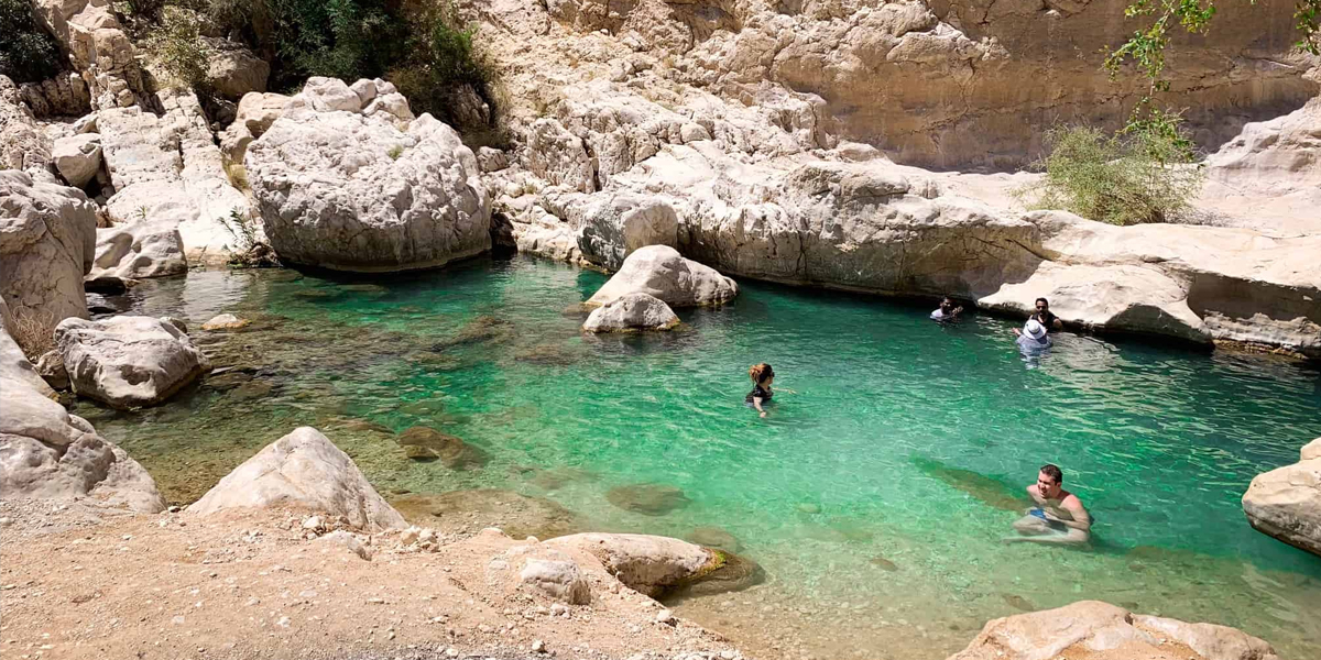 swim and enjoy a picnic in wadi bani khalid adventurous things to do in oman instaomanvisa