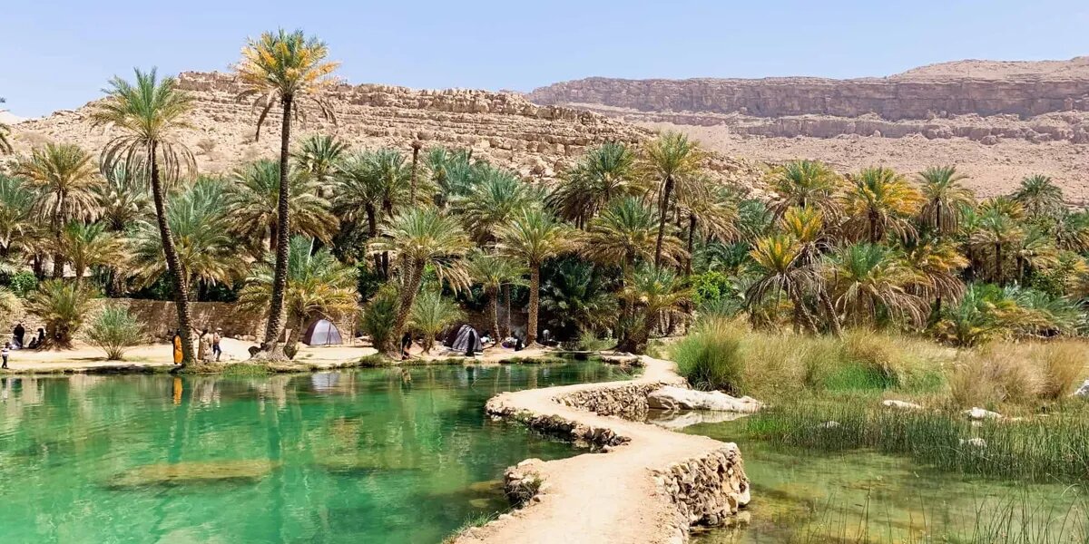 wadi bani khali in oman